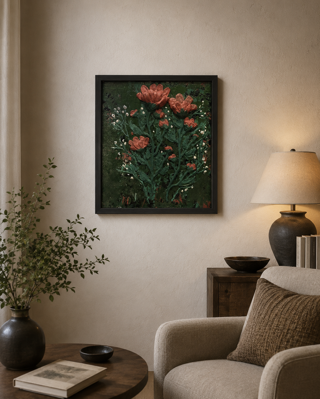 تابلوبرجسته (گچبری مدرن) دوعدد